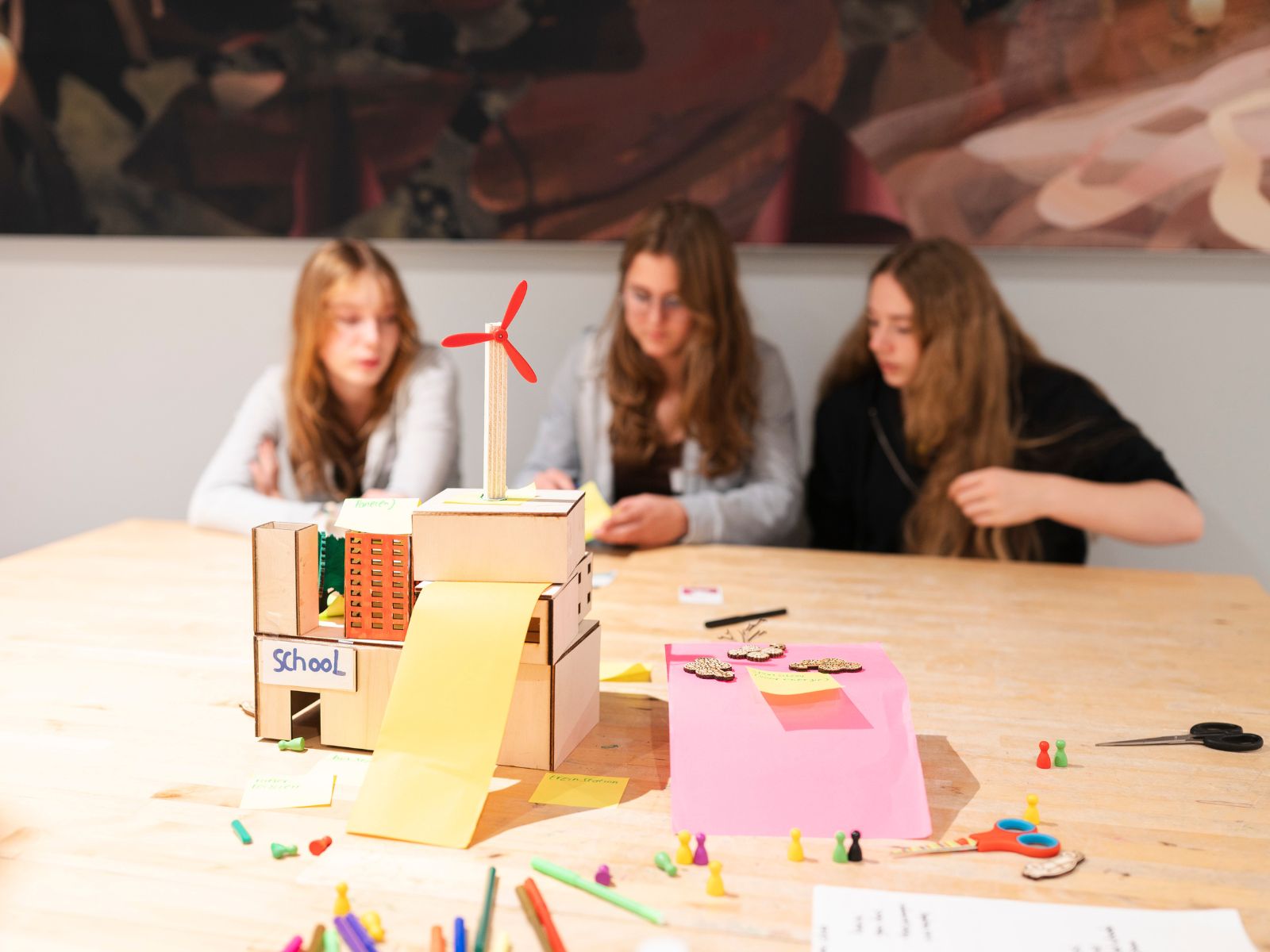 Creatieve activiteit op het Duurzaamheidsfestival